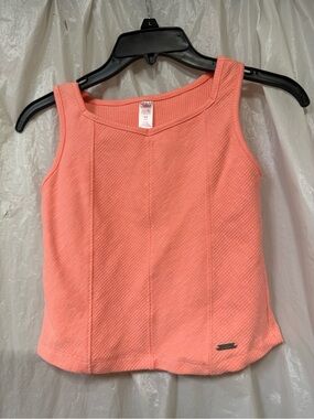 Justice Coral Tank Top size medium